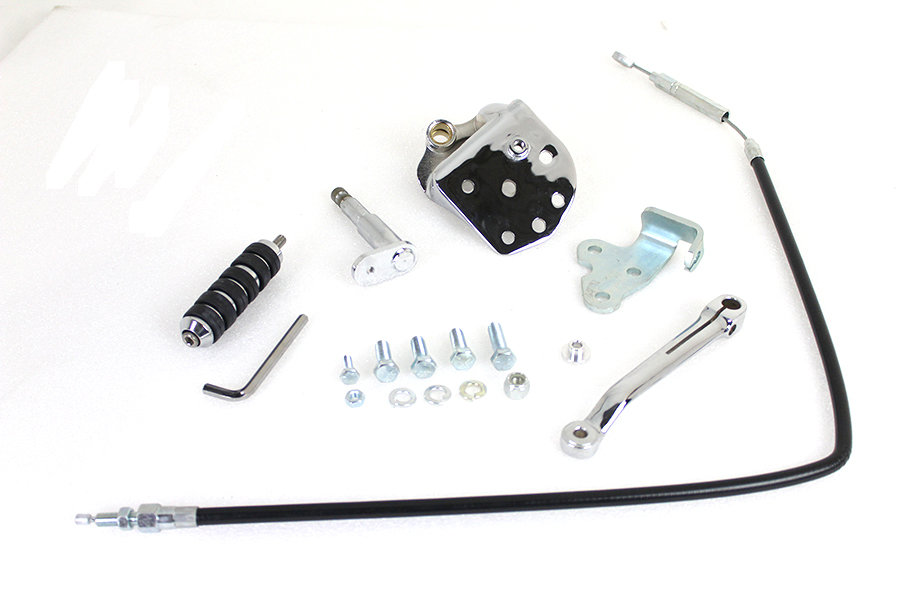 Chrome Jockey Foot Clutch Kit, KIT,for Harley Davidson motorcycles,by V