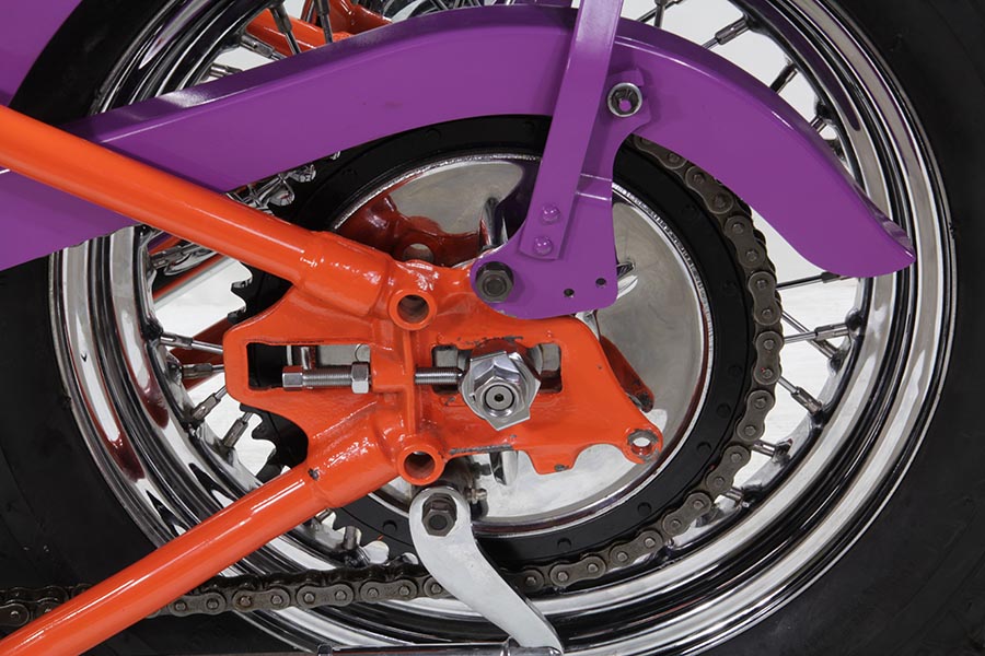 Cast Rear Hydraulic Brake Drum Black,for Harley Davidson motorcycles,by