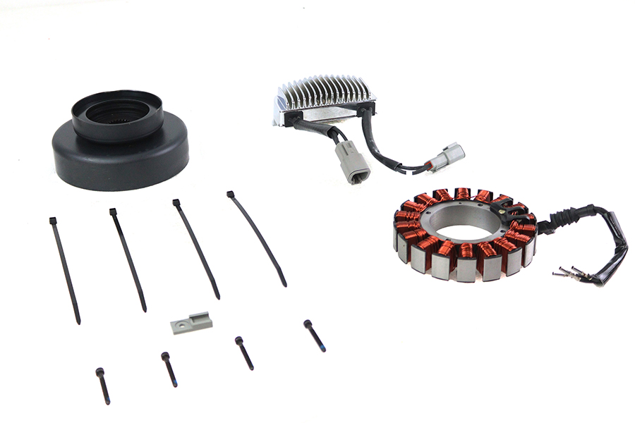 Alternator Charging System Kit 50 Amp fits Harley Davidson