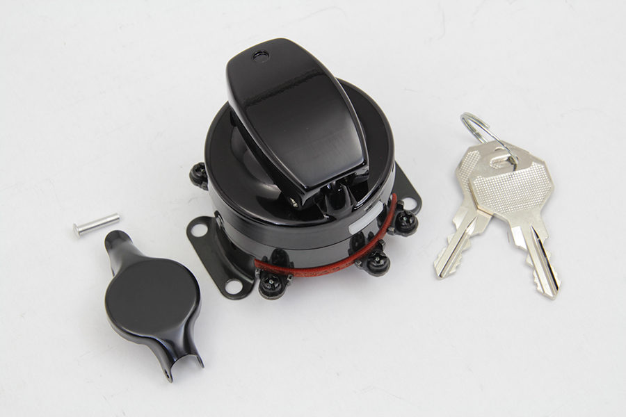 Heavy Duty Electronic Ignition Switch Gloss Black,for Harley Davidson
