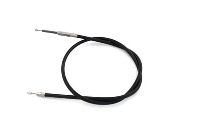 V-Twin black clutch cable has a casing length of 52.75".