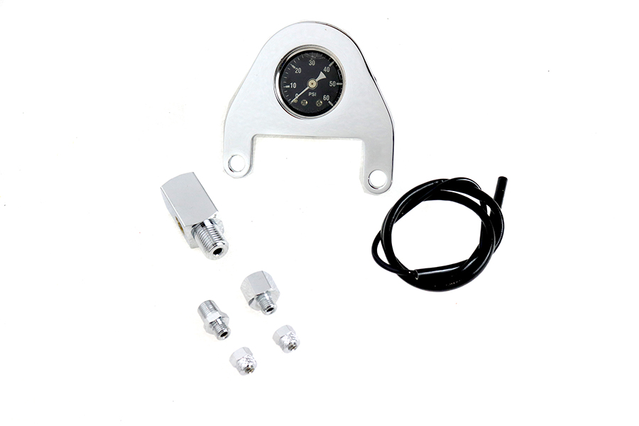 Oil Pressure Gauge Mount Kit fits HarleyDavidson motorcycles eBay
