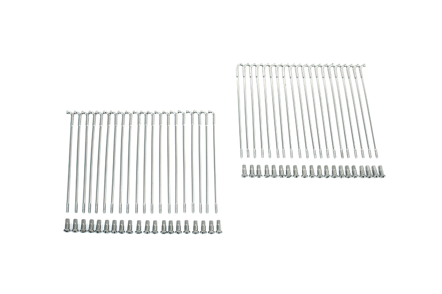 Kit De Rayons De Vélo HEROFFIX - 12 Rayons En Acier Inoxydable 304 + écrous - Longueur 297mm - Pour VTT, Ville, Classique
