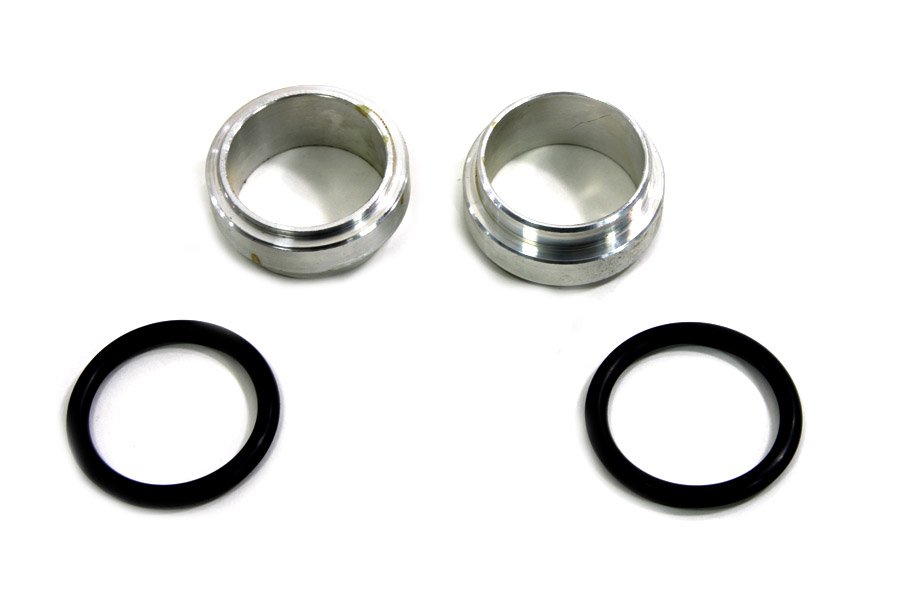 Eastern Motorcycle Parts O-Ring Intake Manifold Conversion Nipples – Fits Knucklehead & Panhead