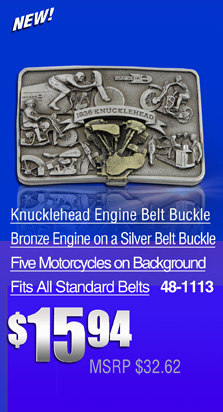 48-1113 knucklehead engine belt buckle