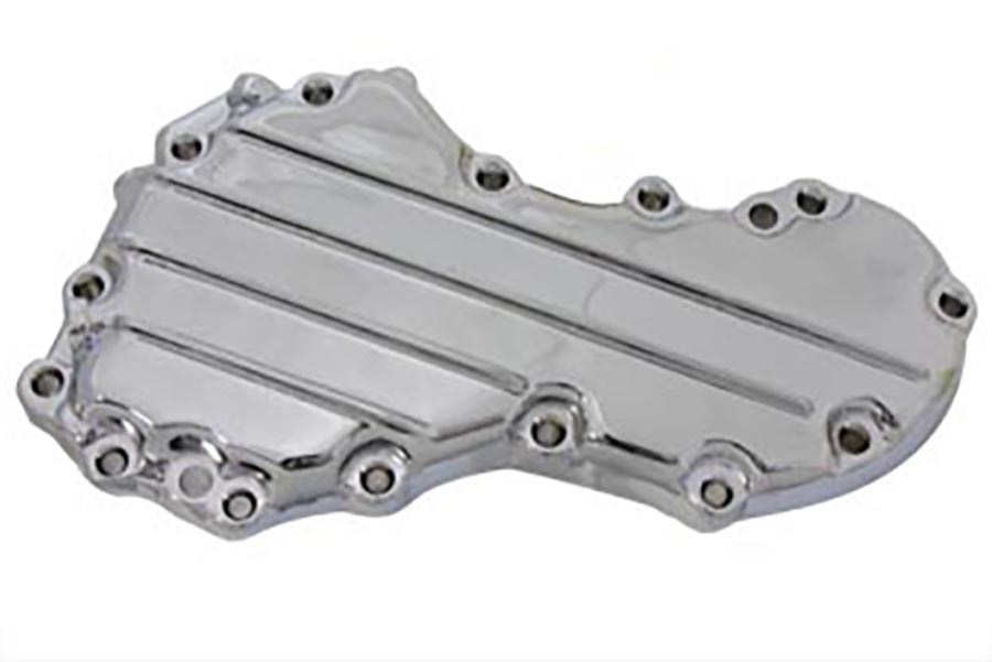 Panhead 4-Finned Cam Cover Chrome