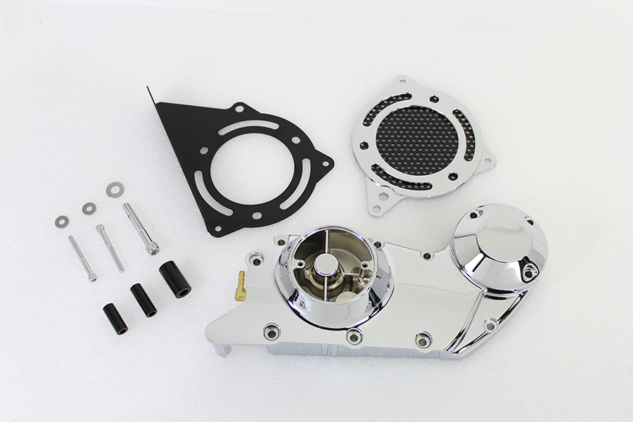 Chrome Cam and Sprocket Cover Set