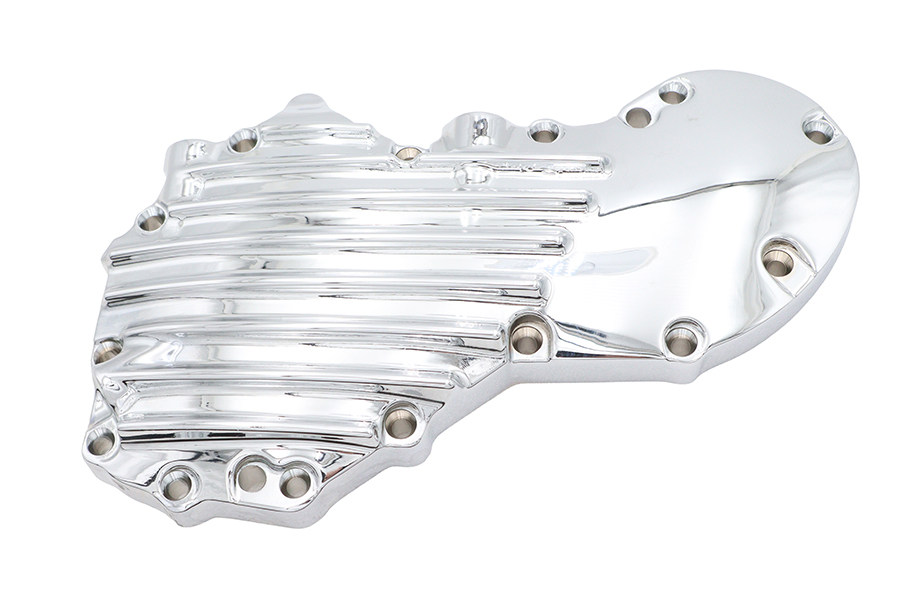 8-Finned Panhead Cam Cover Chrome