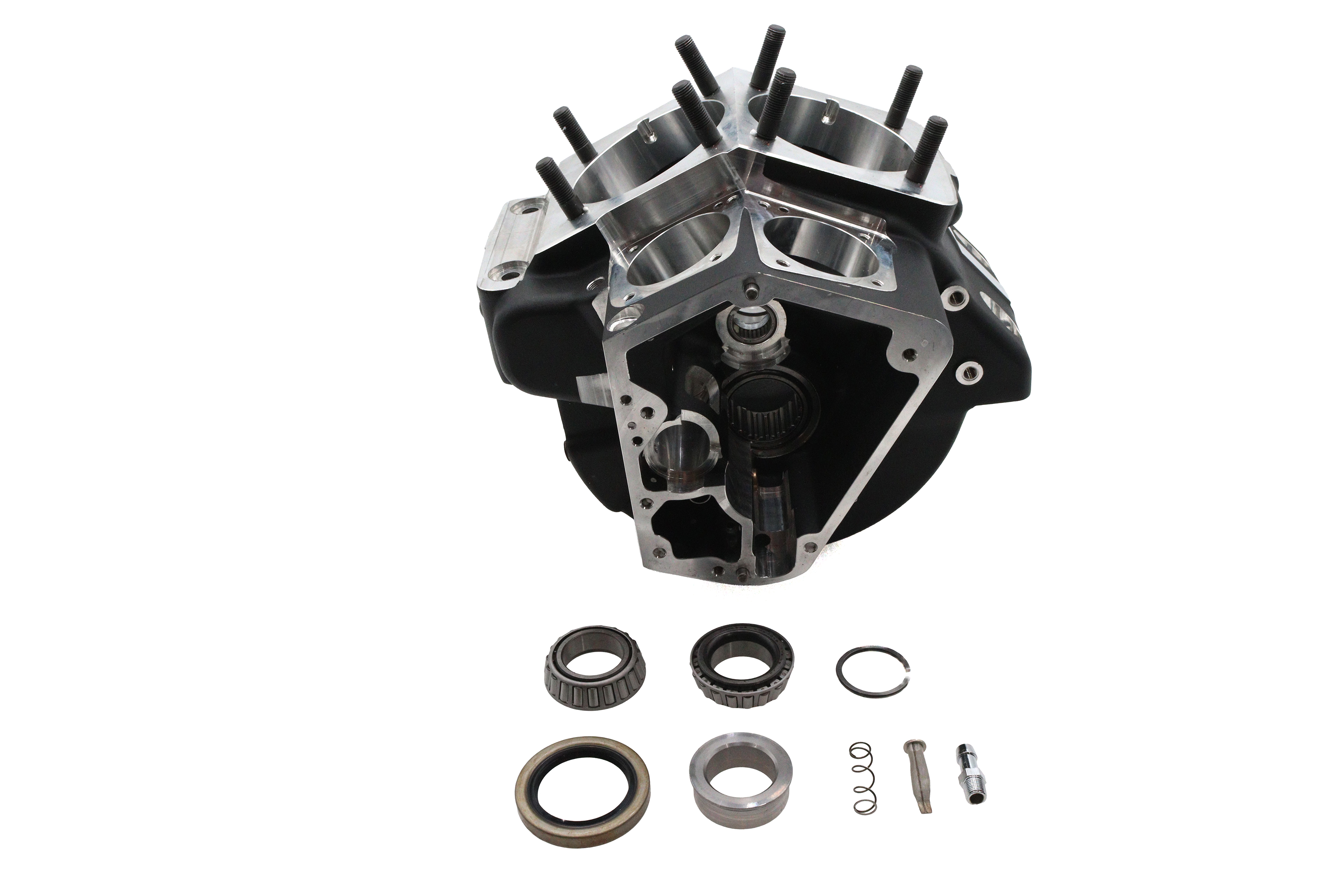 Shovelhead Ultima Engine Case Set Black