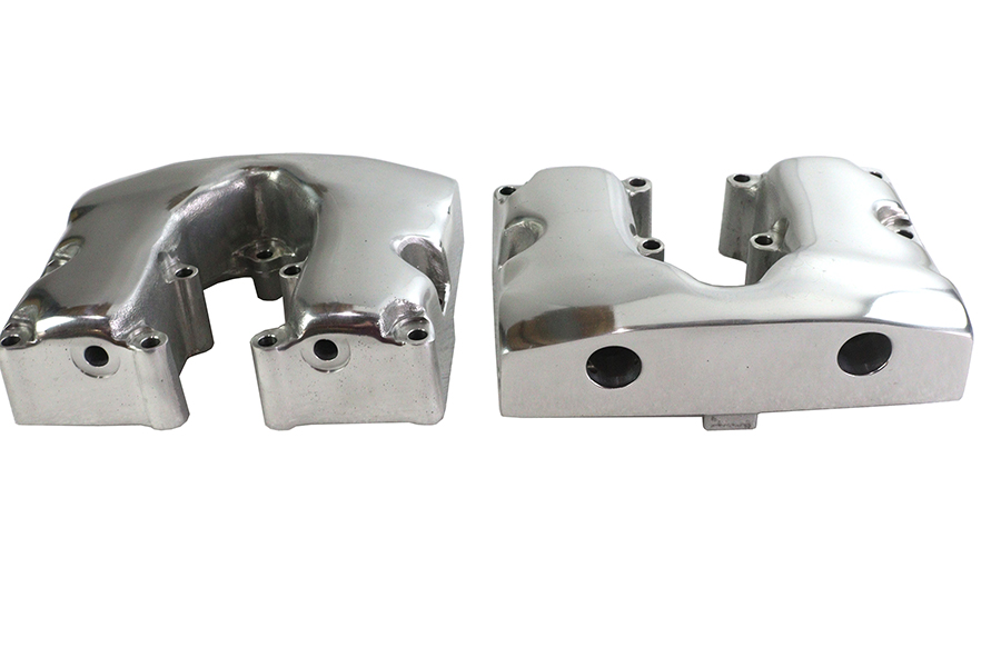 Replica Shovelhead Rocker Box Cover Set Polished