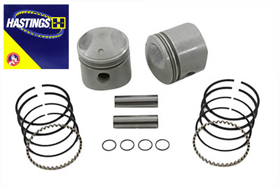 Replica 74" Overhead Valve Piston Set Standard Size
