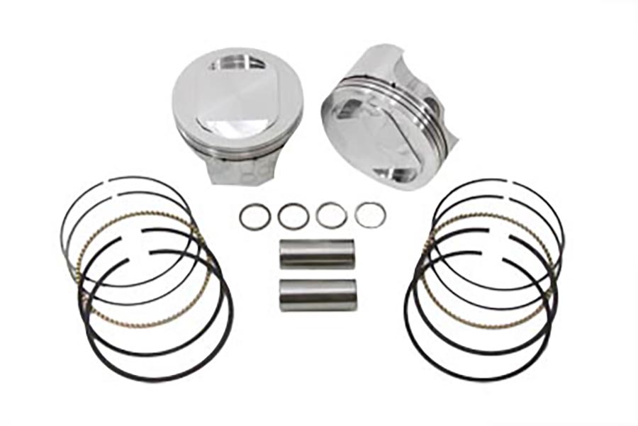 107" Twin Cam Forged Piston Set