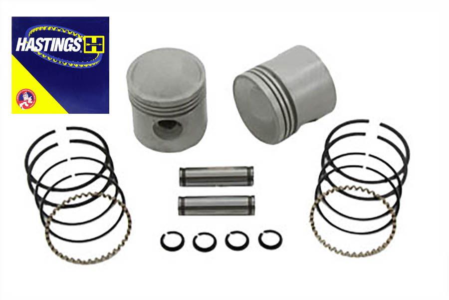 61" Overhead Valve 3-5/16" Piston Set Standard Size