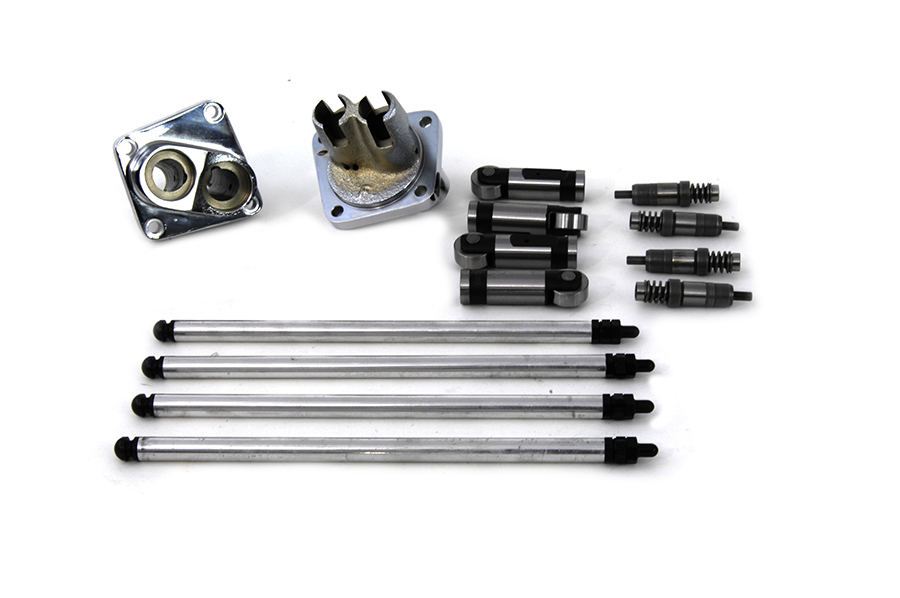 Hydraulic Tappet Block Kit Chrome Finish