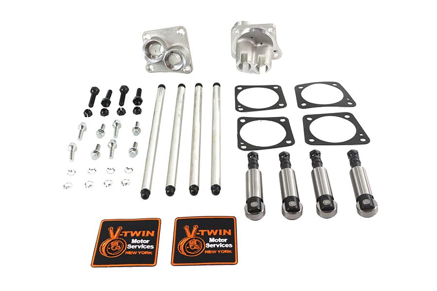 Solid Tappet Kit Zinc Finish