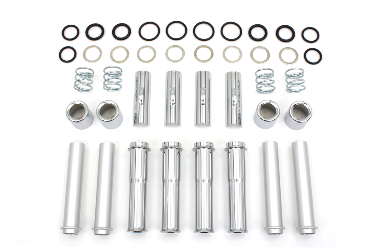 TC-88 Pushrod Cover Kit Chrome