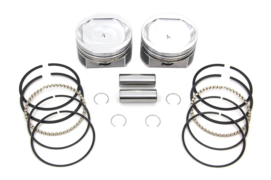 883cc to 1200 cc Conversion Piston Set Standard 3.498"