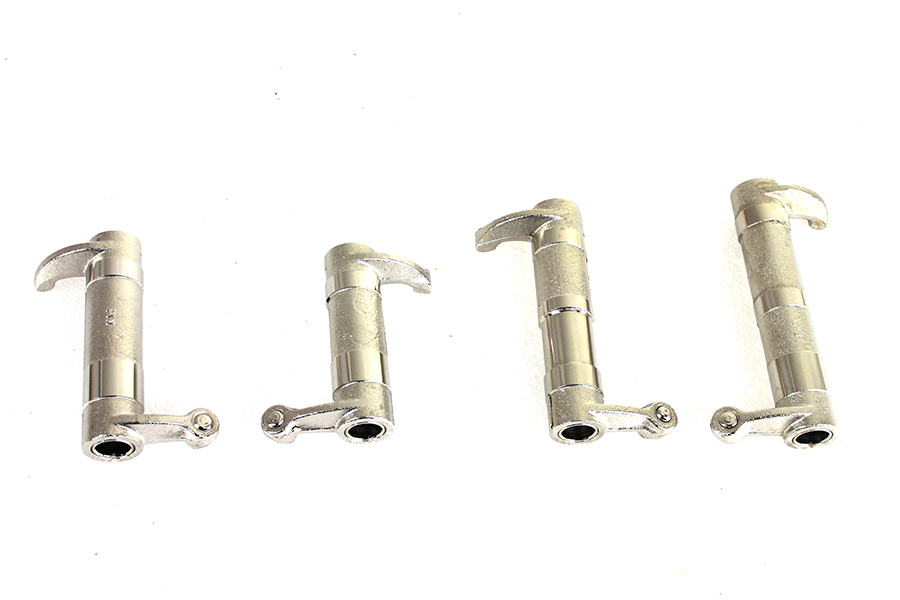 Nickel Plated Knucklehead Rocker Arm Set