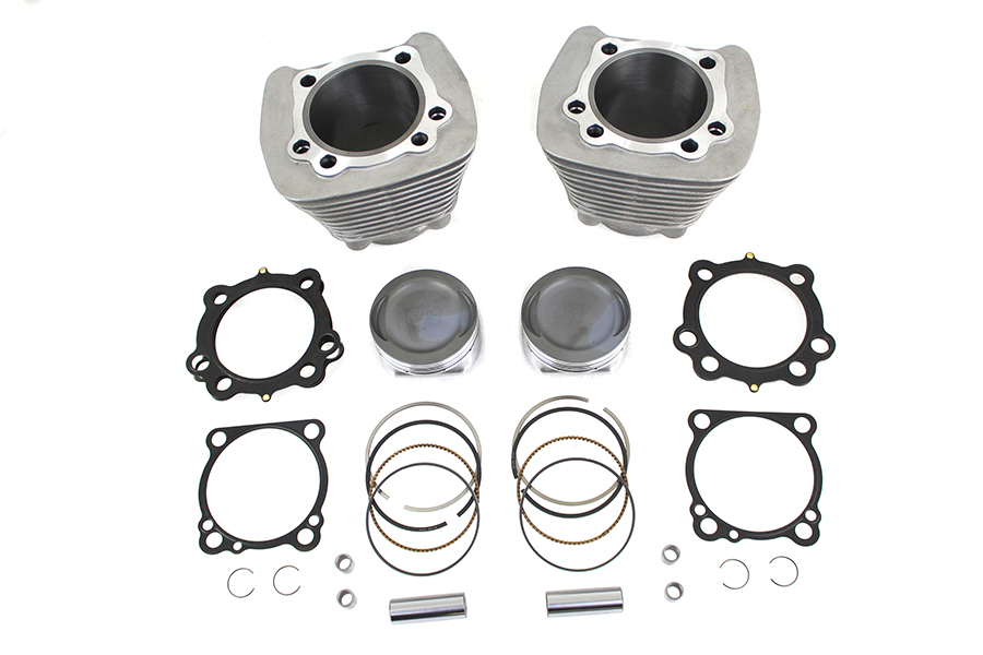 1270cc Cylinder and Piston Conversion Kit Silver
