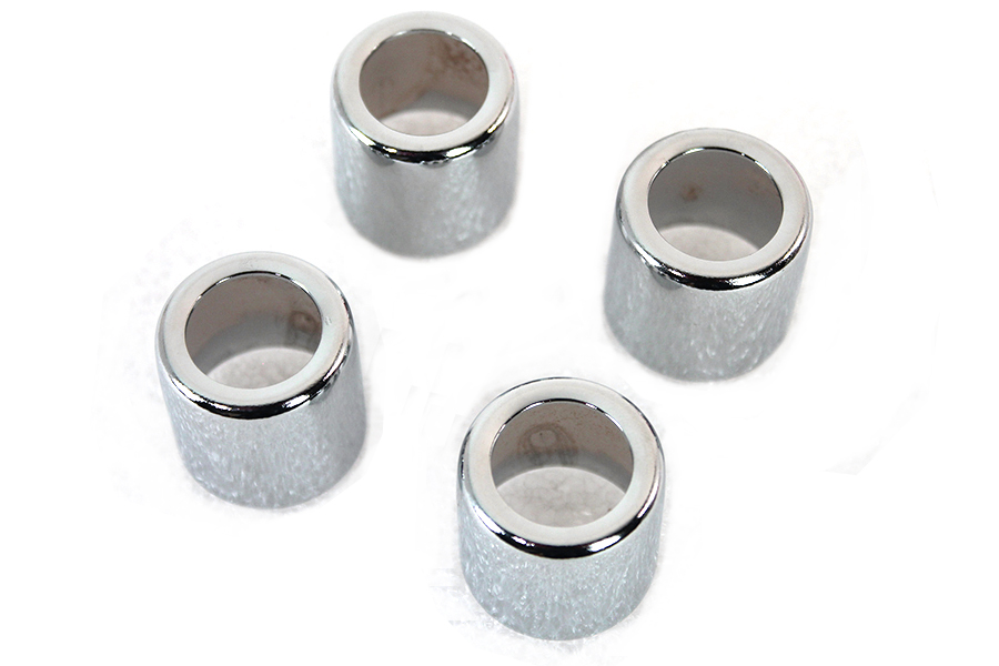 Pushrod Cover Cup Set Chrome
