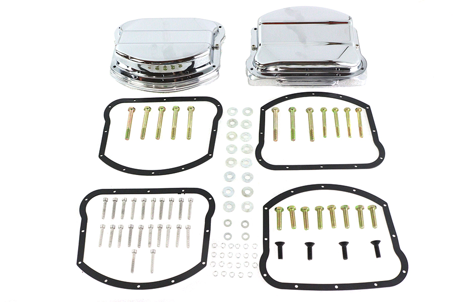 Top Rocker Box Cover Set Chrome