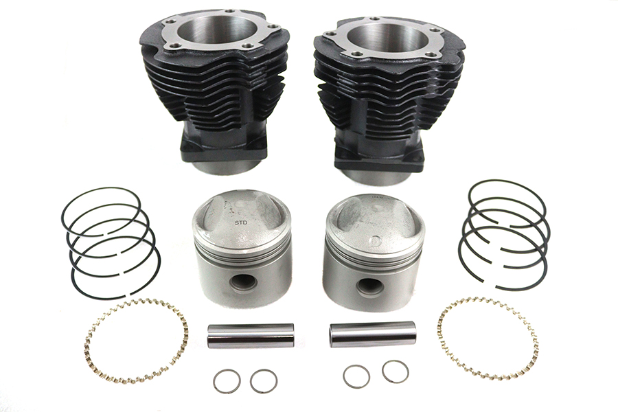 Replica 74" Knucklehead Cylinder Kit Black