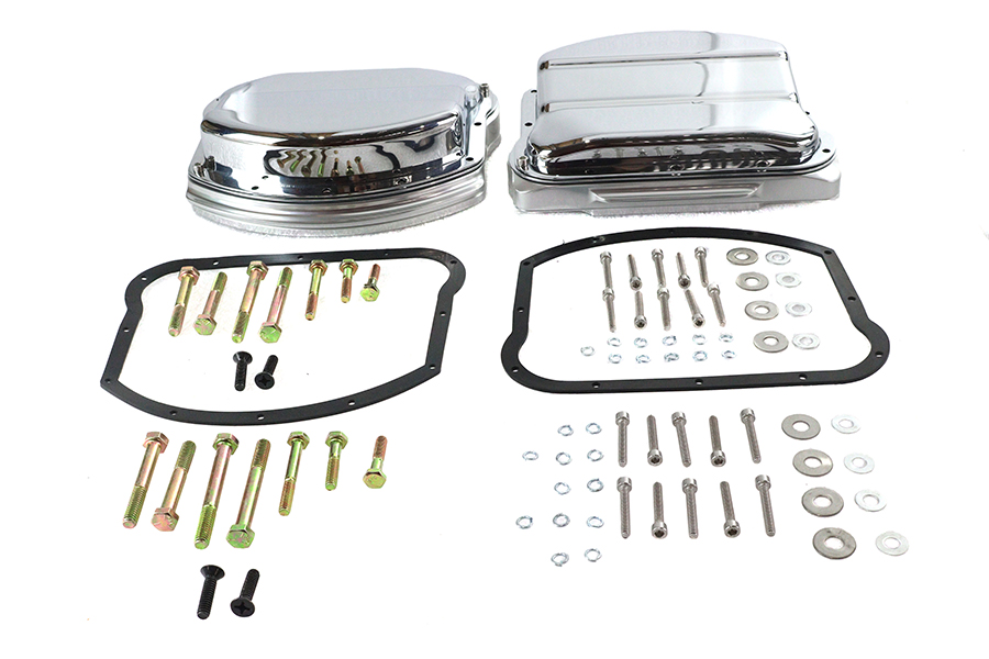 Panhead Evolution Rocker Box Set Chrome