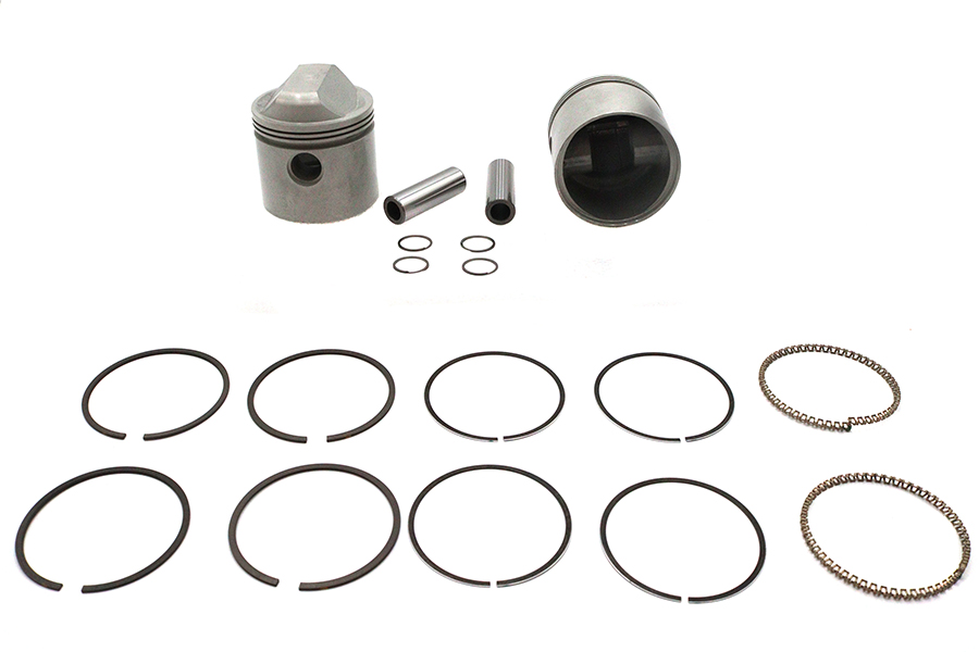 Replica 900cc 3" Piston Set .050 Oversize
