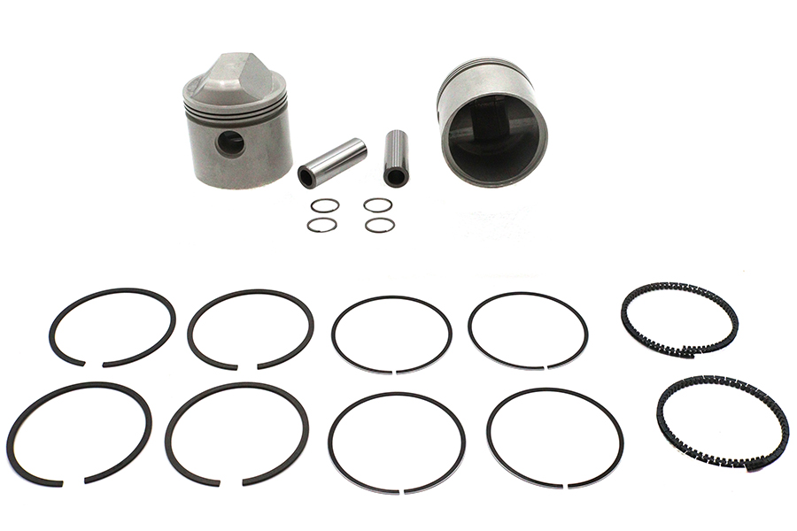 Replica 1000cc 3-3/16" Piston Set .060 Oversize