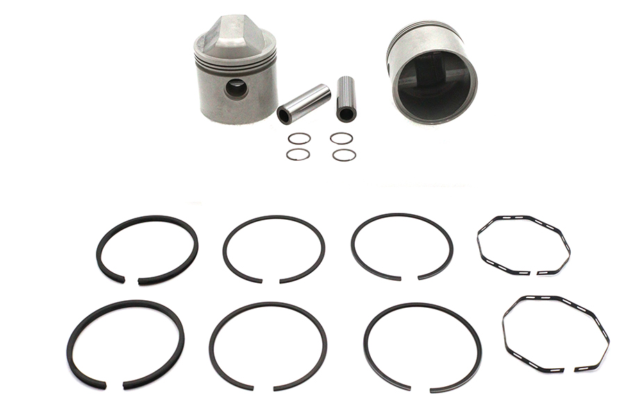 Replica 1000cc 3-3/16" Piston Set .060 Oversize