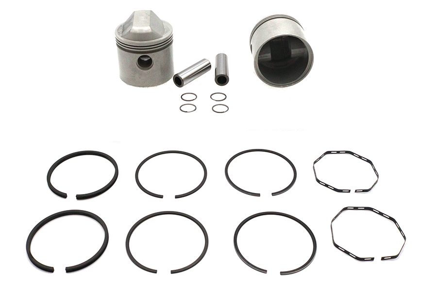 Replica 1000cc 3-3/16" Piston Set .070 Oversize