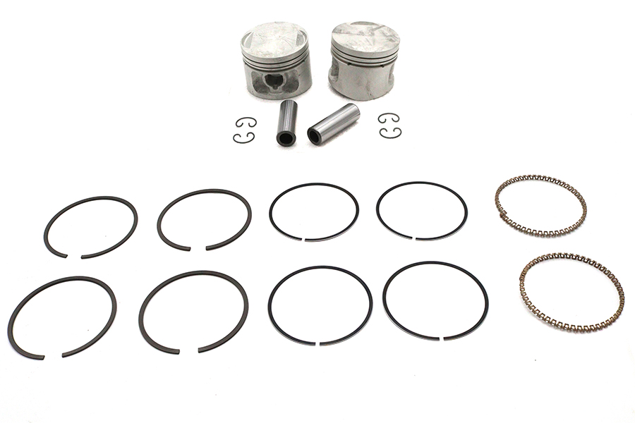 Replica 883cc 3" Piston Set .005 Oversize