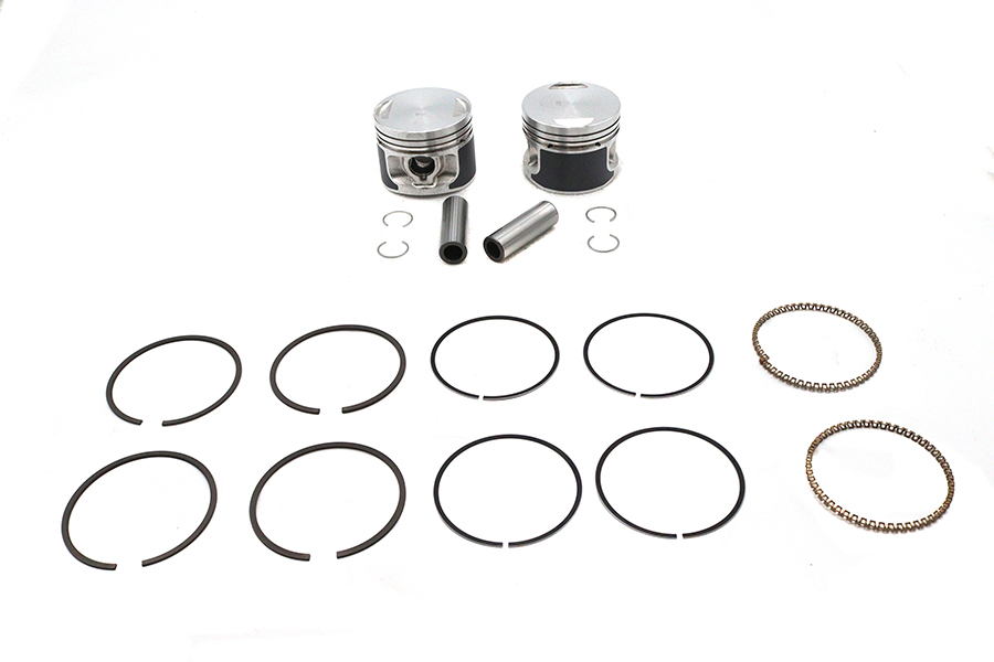 Replica 883cc 3" Piston Set .010 Oversize
