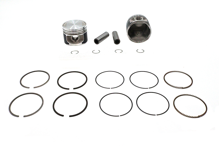 Replica 883cc 3" Piston Set .030 Oversize