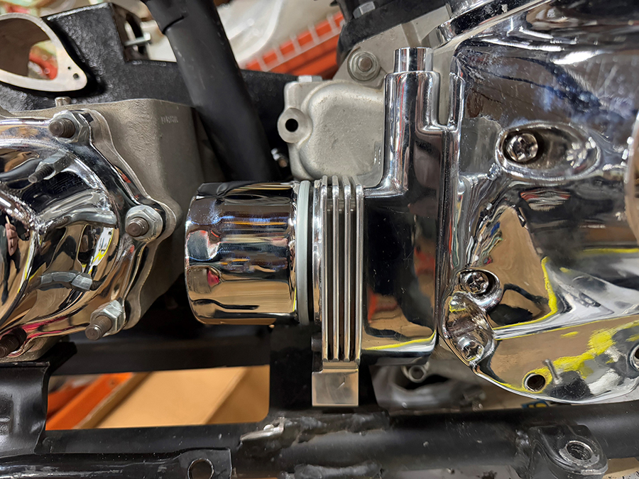 Oil Filter Pump Cover Plate
