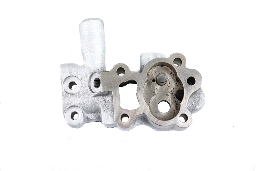 Knucklehead Oil Pump Body Silver