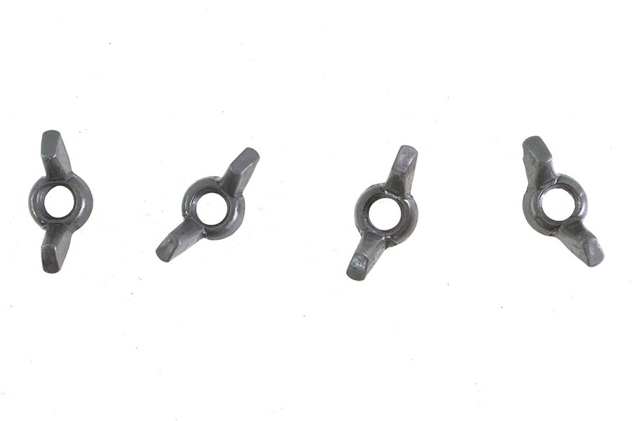 Parkerized 6 Volt Battery Rod Wing Nuts