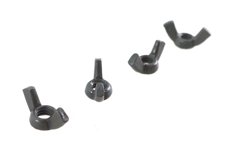 Parkerized 6 Volt Battery Rod Wing Nuts