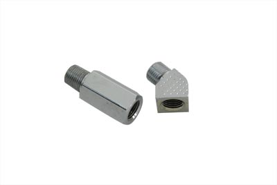 Chrome Oil Gauge Fitting