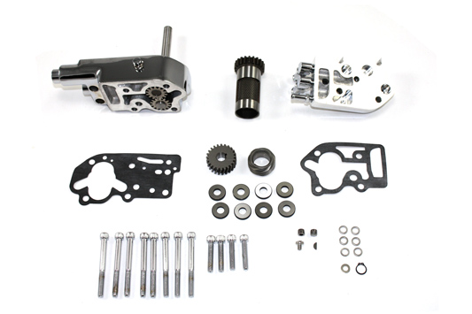 Chrome Oil Pump Assembly with Breather