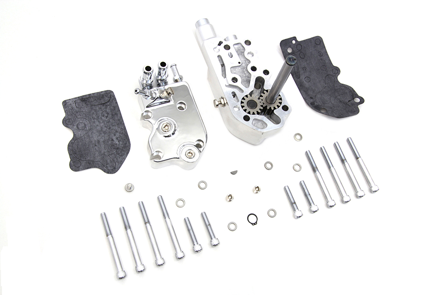 Polished Oil Pump Assembly fits Harley Davidson