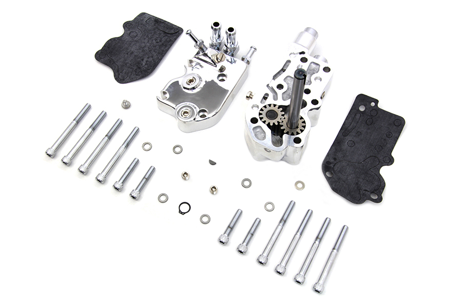 Polished Oil Pump Assembly fits Harley Davidson