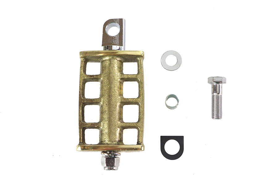 Skeleton Kick Starter Pedal Brass