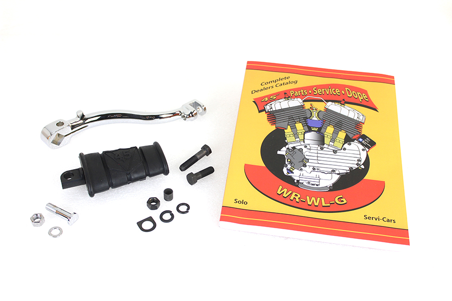 WL 45" Kick Starter Arm Assembly Chrome