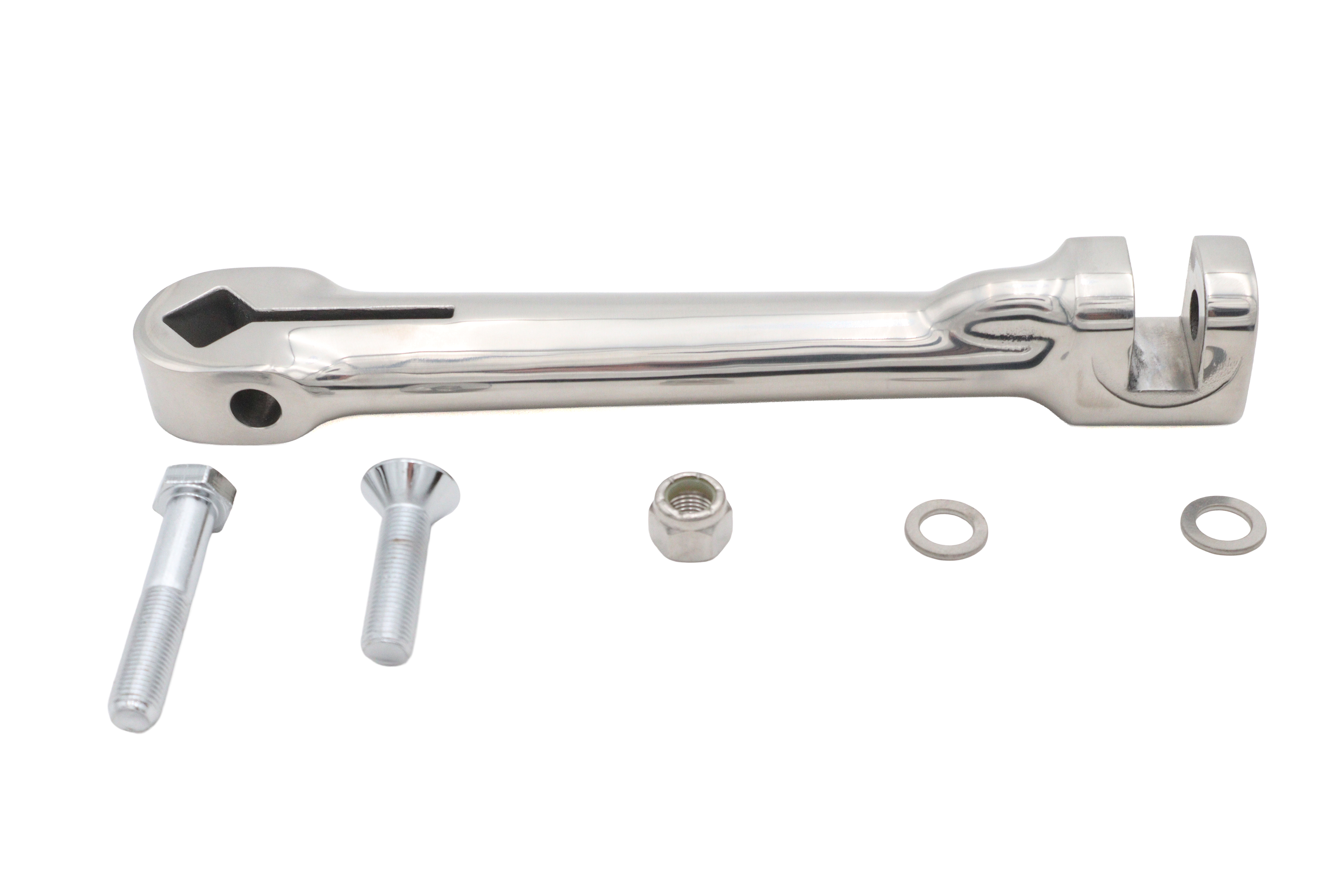 Ultima Flat Kick Starter Arm Polished