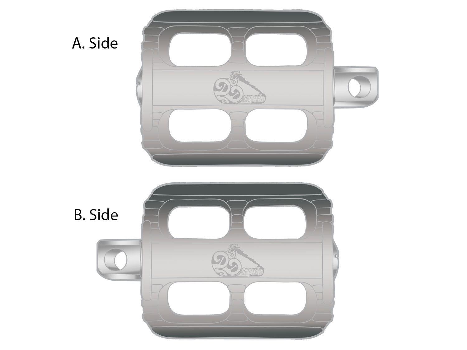 D+D Kick Starter Pedal Assembly