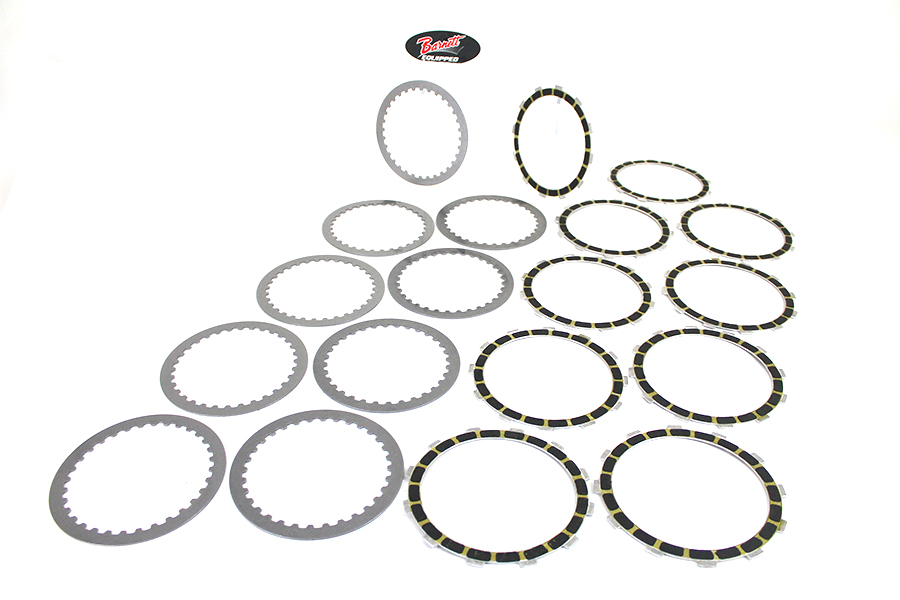 Barnett Carbon Fiber Extra Plate Clutch Kit fits Harley Davidson - Picture 2 of 4