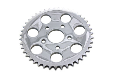 Chrome 43 Tooth Rear Sprocket,for Harley Davidson,by V-Twin
