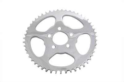 Rear Sprocket Flat Chrome 51 Tooth