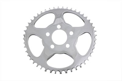 Rear Sprocket Flat Chrome 48 Tooth